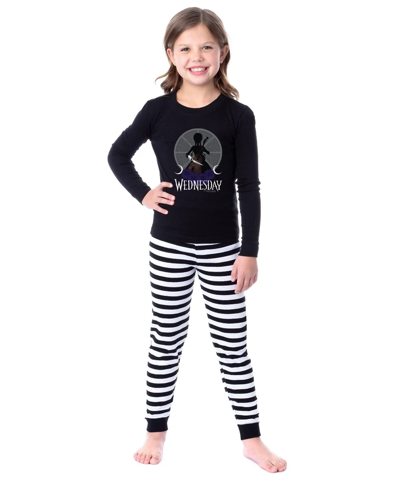 Wednesday Girl's (4-14) Pajamas Tonight Was Torture 2 Piece Kids Sleep Short Set