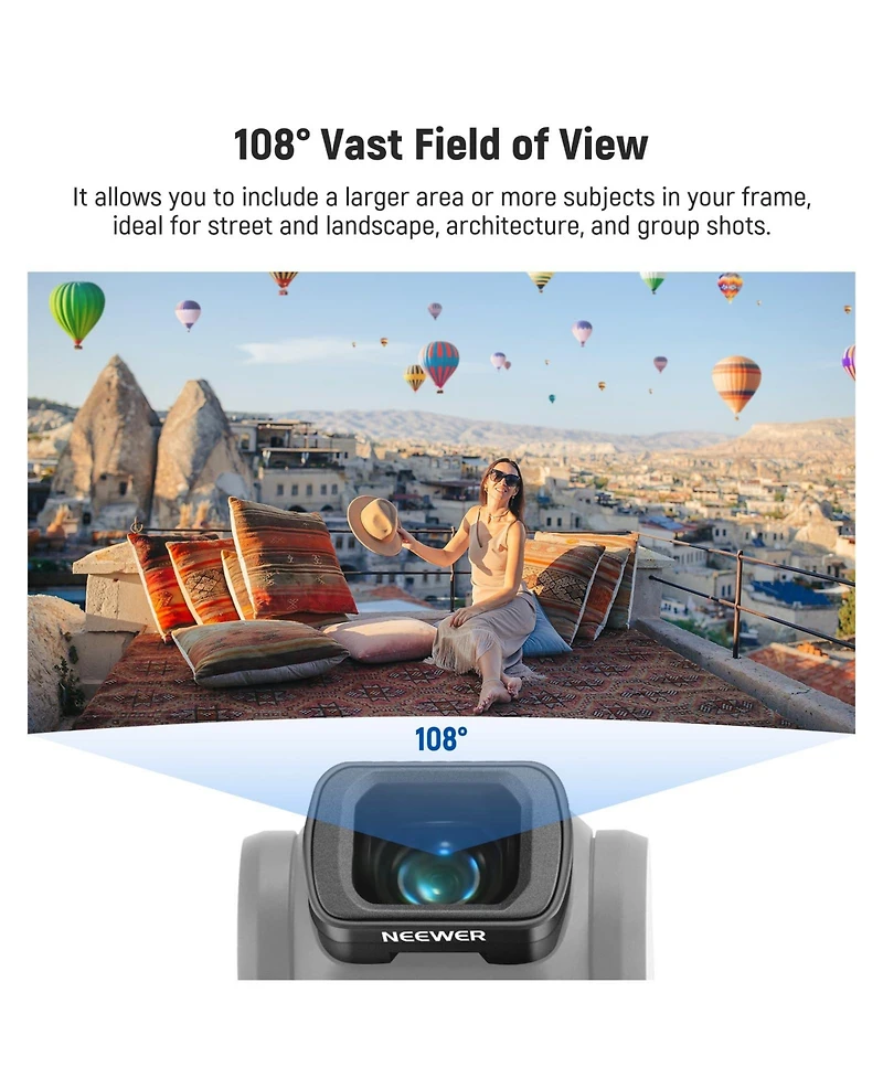 Neewer Fl-B16 Camera Lens Accessory with ND8, ND32, ND64 for Dji Osmo Pocket 3