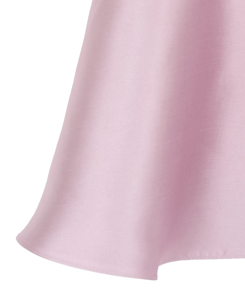 Rare Editions Girls' 7-14 Solid Mikado Cascade Bow Hi-Low Dress