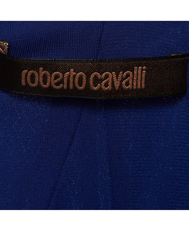 Pre-Owned Roberto Cavalli Women's Jersey Knit Draped Top