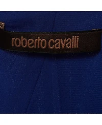 Pre-Owned Roberto Cavalli Women's Jersey Knit Draped Top