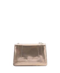 Pre-Owned Bvlgari Medium Serpenti Forever Shoulder Bag Metallic Leather