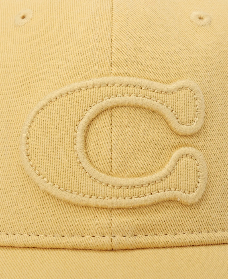 Coach Women's Sculpted-c Baseball Hat