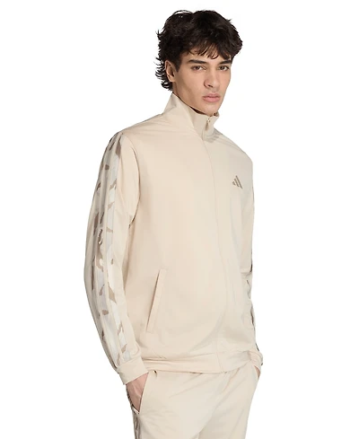 adidas Men's Camouflage 3-Stripes Regular-Fit Track Jacket