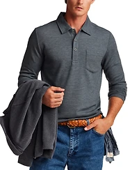 Weatherproof Vintage Men's Stretch Waffle Polo Shirt