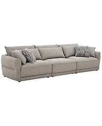 Evandro 3-Piece Sofa Set (Laf Chair, Raf Chair & Armless Chair), Macy's Exclusive
