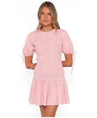 Petal and Pup Women's Kaelyn Gather Mini Dress