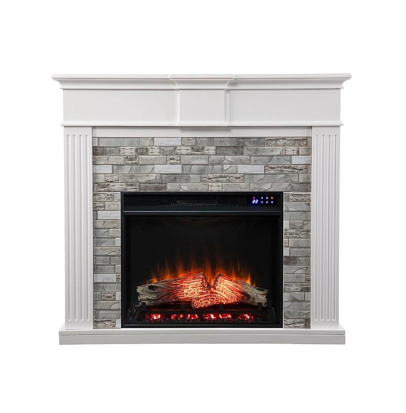 Augusta Home Bondale Color Changing Fireplace