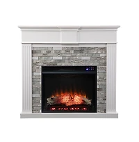 Augusta Home Bondale Color Changing Fireplace