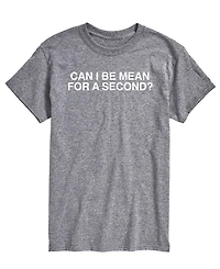 Airwaves Men's Can Be Mean For Second Short-Sleeve Graphic T-Shirt