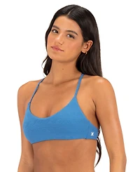 Hurley Women's Crossback Scoop Neck Swim Top