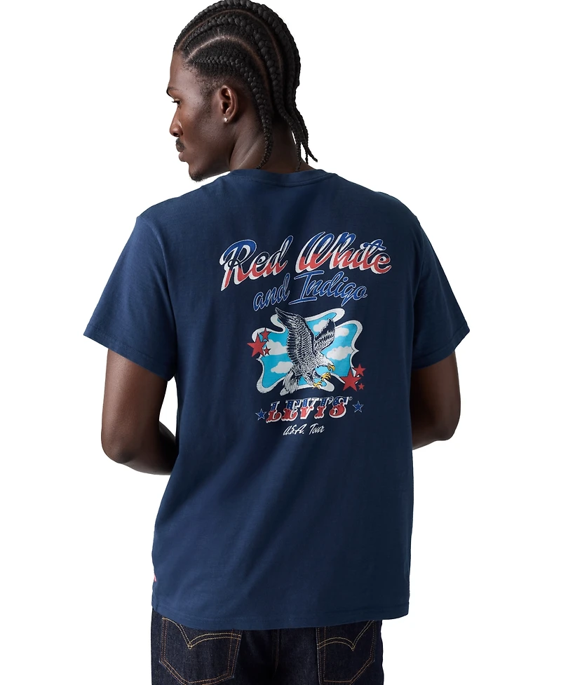 Levi's Men's Signature Graphics Crewneck T-Shirt