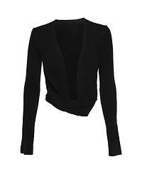 Pre-Owned Jacquemus Women's Rib Knit Twisted Cardigan