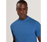 Ted Baker Men's Ingvi Weaves Textured Crewneck T-Shirt