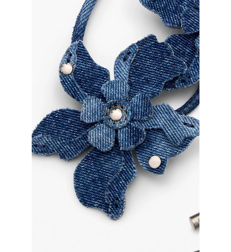 Desigual Women's Denim Flower Cotton