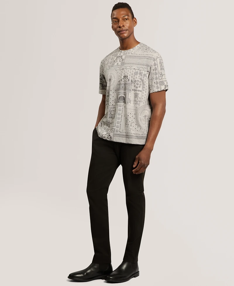 Ted Baker Men's Bondss Printed Relaxed-Fit T-Shirt
