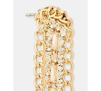 I.n.c. International Concepts Crystal Chain Waterfall Chandelier Earrings, Macy's Exclusive