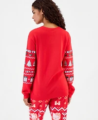 Sanrio Juniors' Hello Kitty Christmas Graphic Sweatshirt