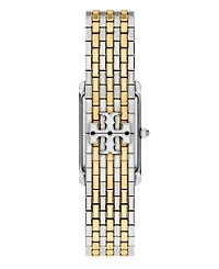 Tory Burch Women's Slim Eleanor Two-Tone Bracelet Watch 20mm