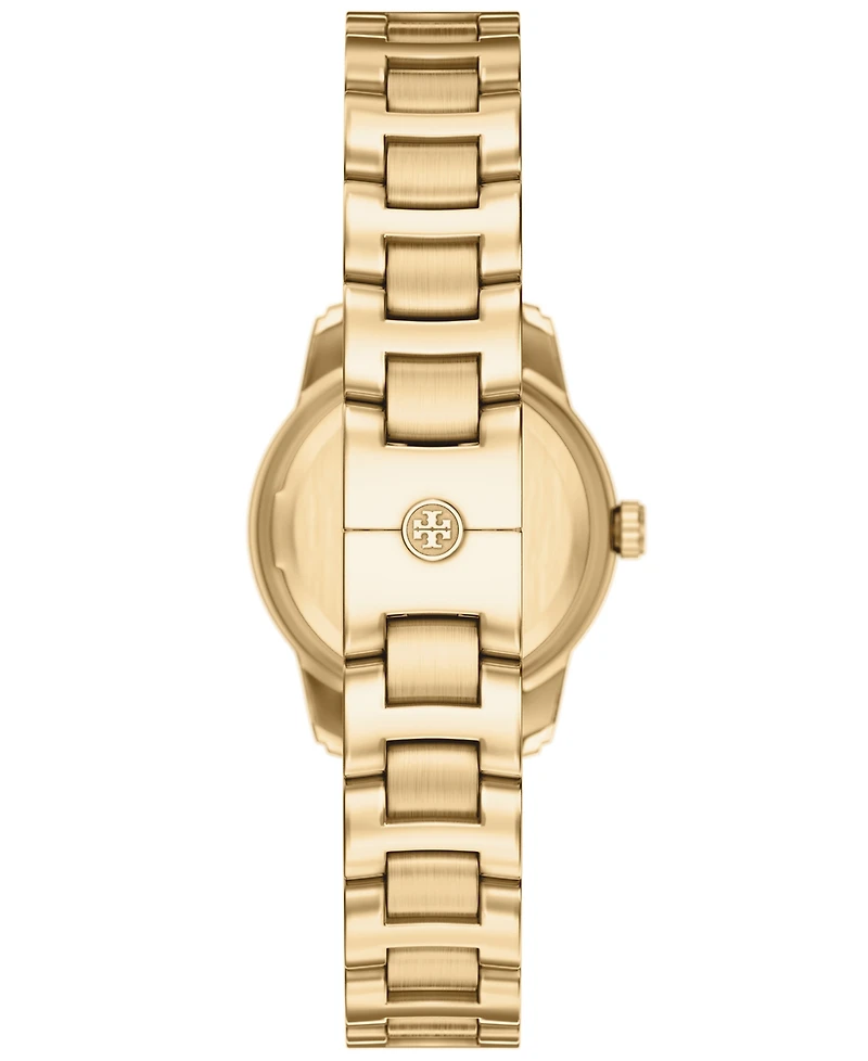 Tory Burch Women's Small Miller Gold-Tone Stainless Steel Watch 28mm