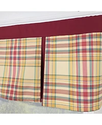 Rlf Home Syon Park Pleated Window Valance Cotton Rod Pocket