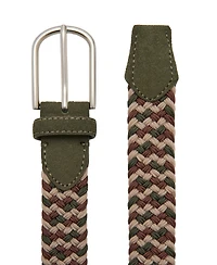 Mango Men's Braided Elastic Coloured Belt