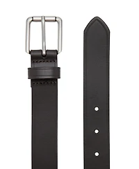 Mango Men's Square Buckle Leather Belt