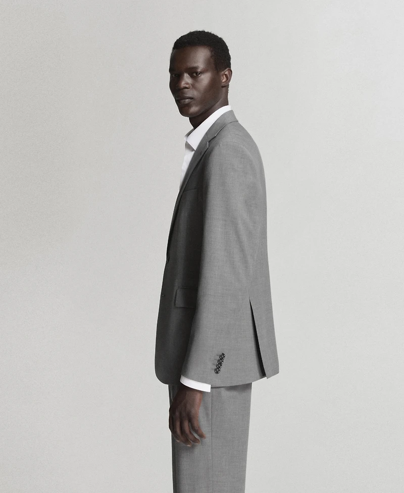 Mango Men's London Regular-Fit Suit Blazer