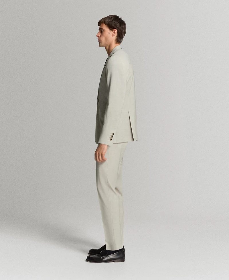 Mango Men's Turin Wool Suit Pants