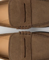 Mango Men's Split Leather Moccasins