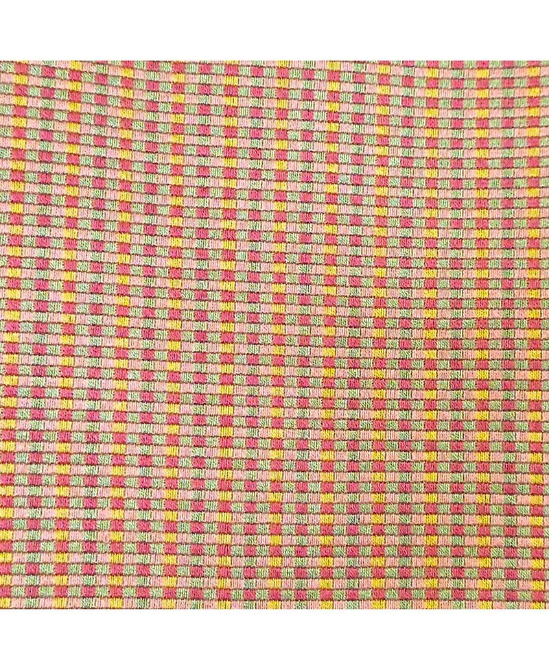 Rlf Home Mini Woven Regal Window Valance 100% Cotton Lined Rod Pocket