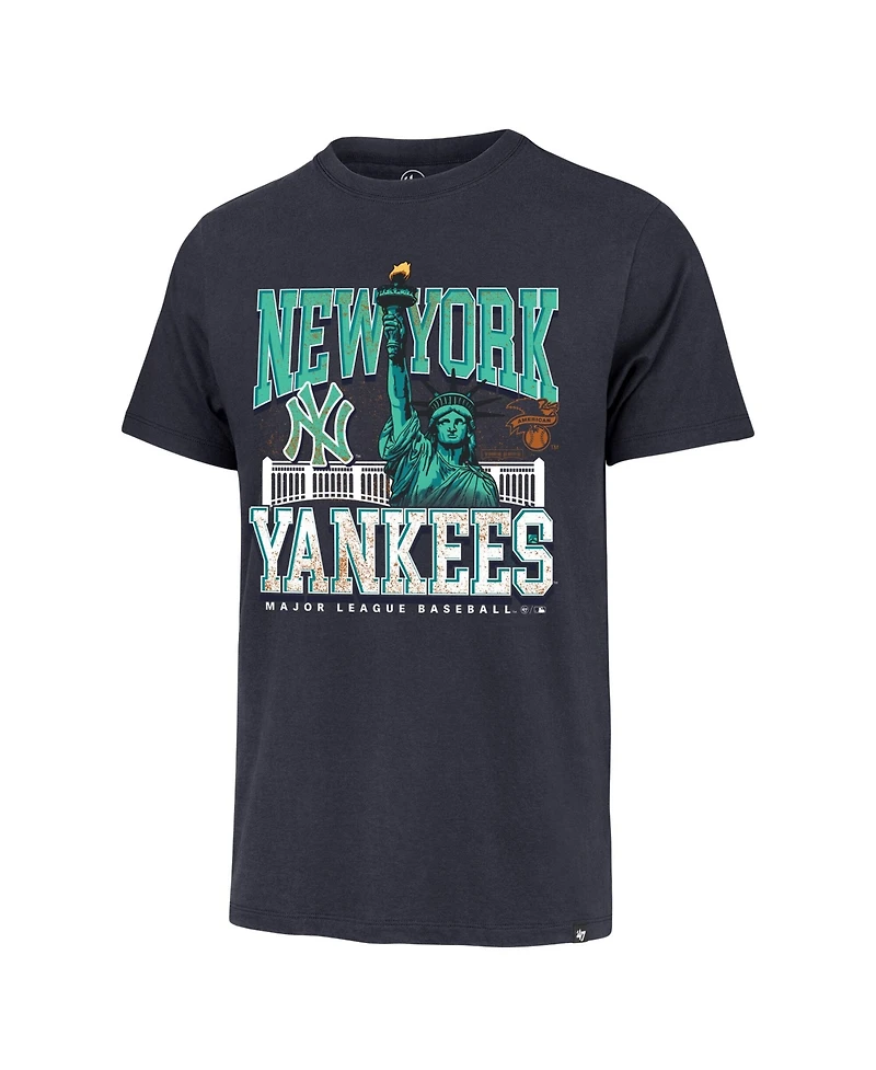 '47 Brand Men's Navy New York Yankees Regional Franklin T-Shirt