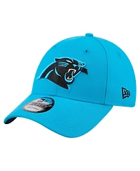 New Era Men's Blue Carolina Panthers Core Team 9FORTY Adjustable Hat