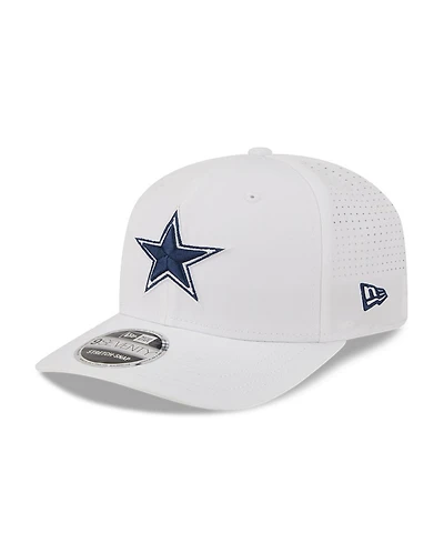 New Era Men's White Dallas Cowboys Name Plate 9SEVENTY Adjustable Hat