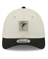 New Era Men's Cream/Black Atlanta Falcons 2026 Nfl Training Camp 39THIRTY Flex Hat