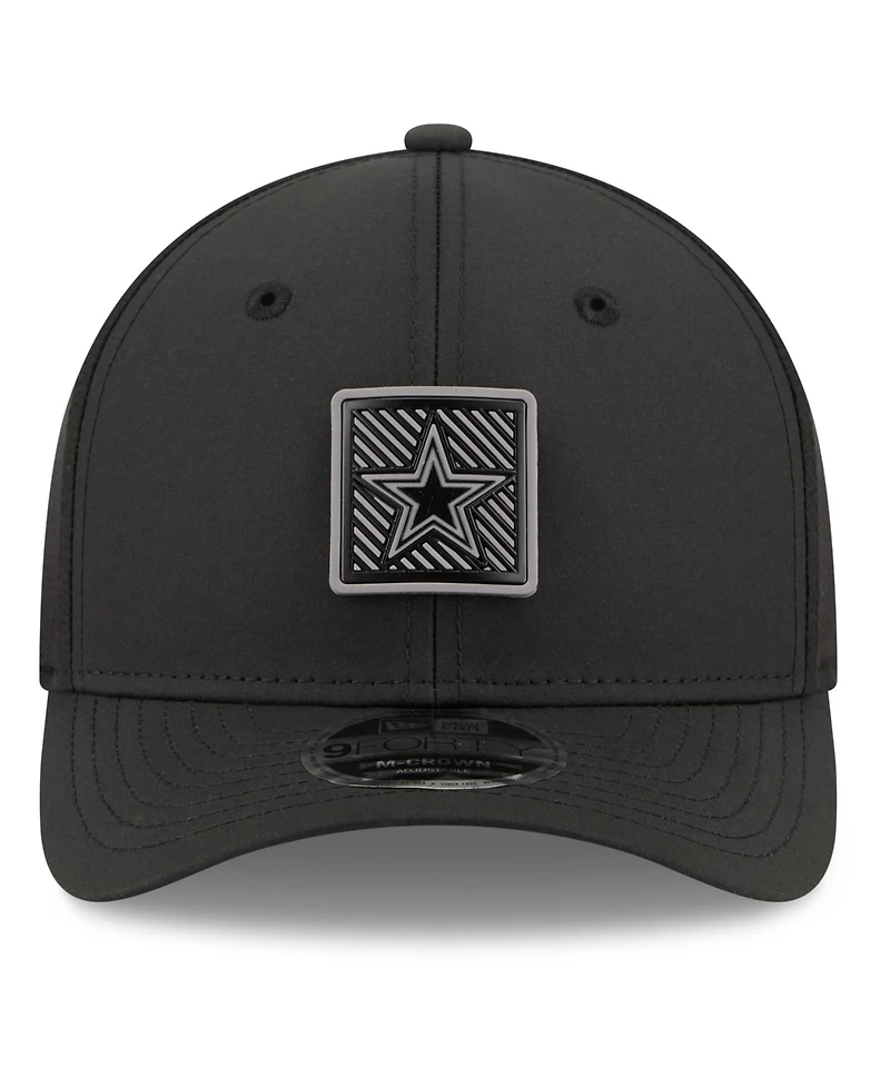 New Era Men's Black Dallas Cowboys 2026 Nfl Training Camp 9FORTY Adjustable Hat