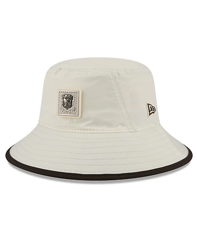 New Era Men's Cream Cleveland Browns 2026 Nfl Training Camp Sport Bucket Hat