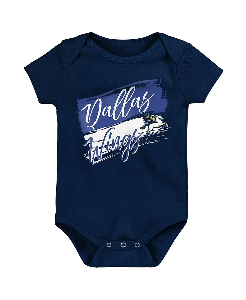 Outerstuff Baby Boys and Girls 3-Piece Dallas Wings Destiny Creeper Set