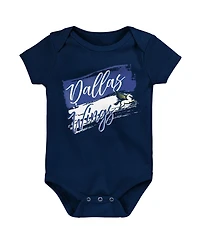 Outerstuff Baby Boys and Girls 3-Piece Dallas Wings Destiny Creeper Set