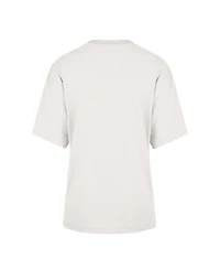 '47 Brand Women's x Stoney Clover Lane Sand New York Mets Crossover Base Foundation T-Shirt