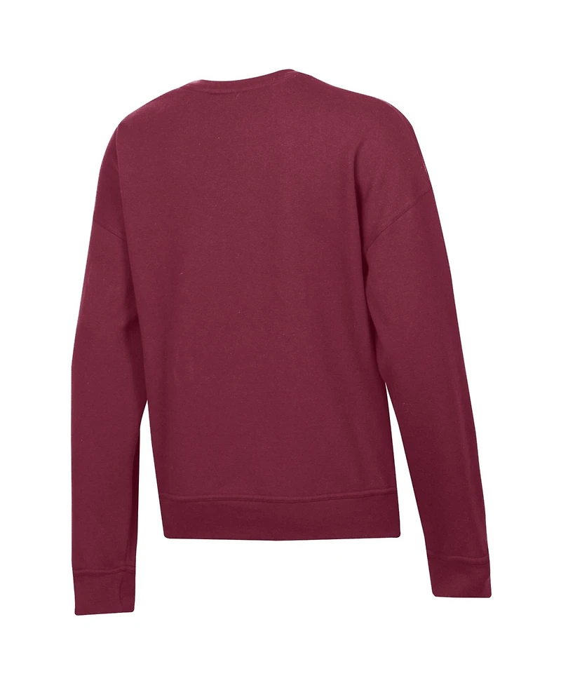 Champion Women's Garnet South Carolina Gamecocks Powerblend Sweatshirt
