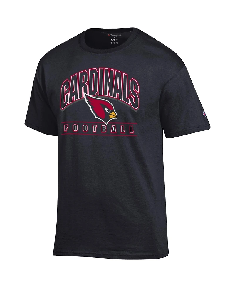 Champion Men's Black Arizona Cardinals Football T-Shirt