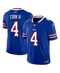 Nike Men's James Cook Iii Royal Buffalo Bills Vapor F.u.s.e. Stitched Limited Jersey