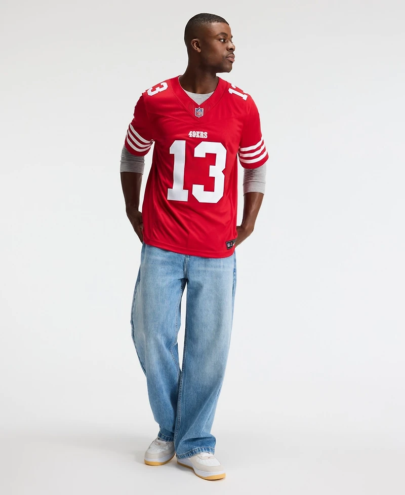 Nike Men's Brock Purdy Scarlet San Francisco 49ers Vapor F.u.s.e. Stitched Limited Jersey