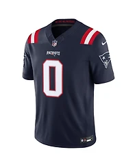 Nike Men's Christian Gonzalez Navy New England Patriots Vapor F.u.s.e. Stitched Limited Jersey