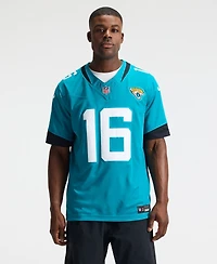 Nike Men's Trevor Lawrence Teal Jacksonville Jaguars Vapor F.u.s.e. Stitched Limited Jersey