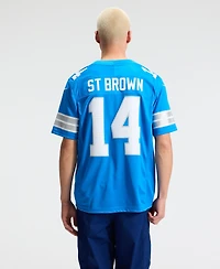 Nike Men's Amon-Ra St. Brown Blue Detroit Lions Vapor F.u.s.e. Stitched Limited Jersey