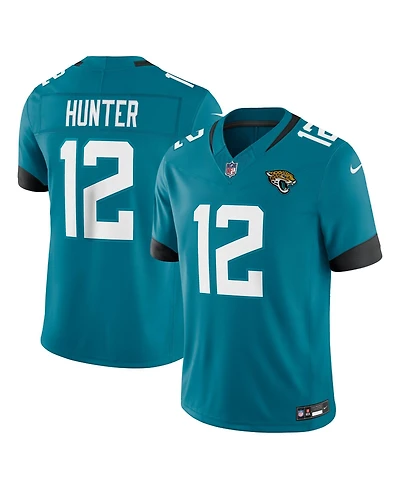 Nike Men's Travis Hunter Teal Jacksonville Jaguars Vapor F.u.s.e. Stitched Limited Jersey