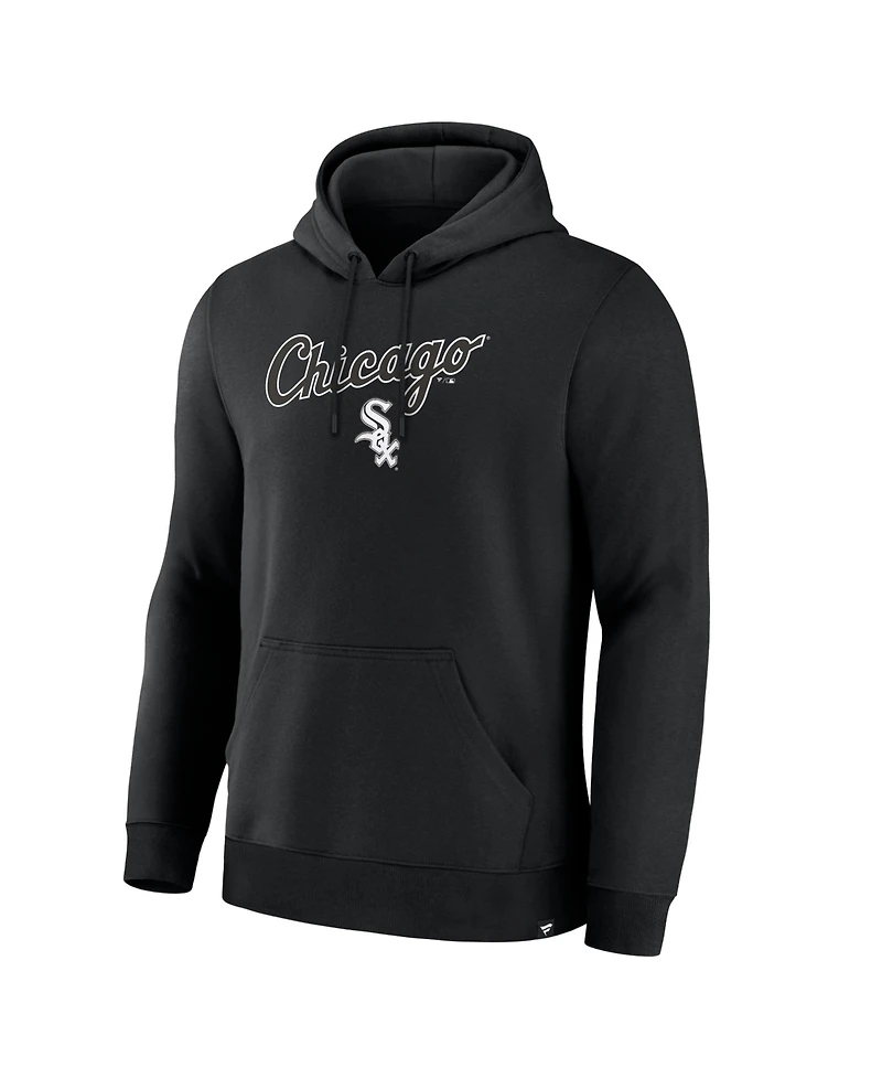 Fanatics Men's Black Chicago White Sox Lock-Up Legacy Hoodie