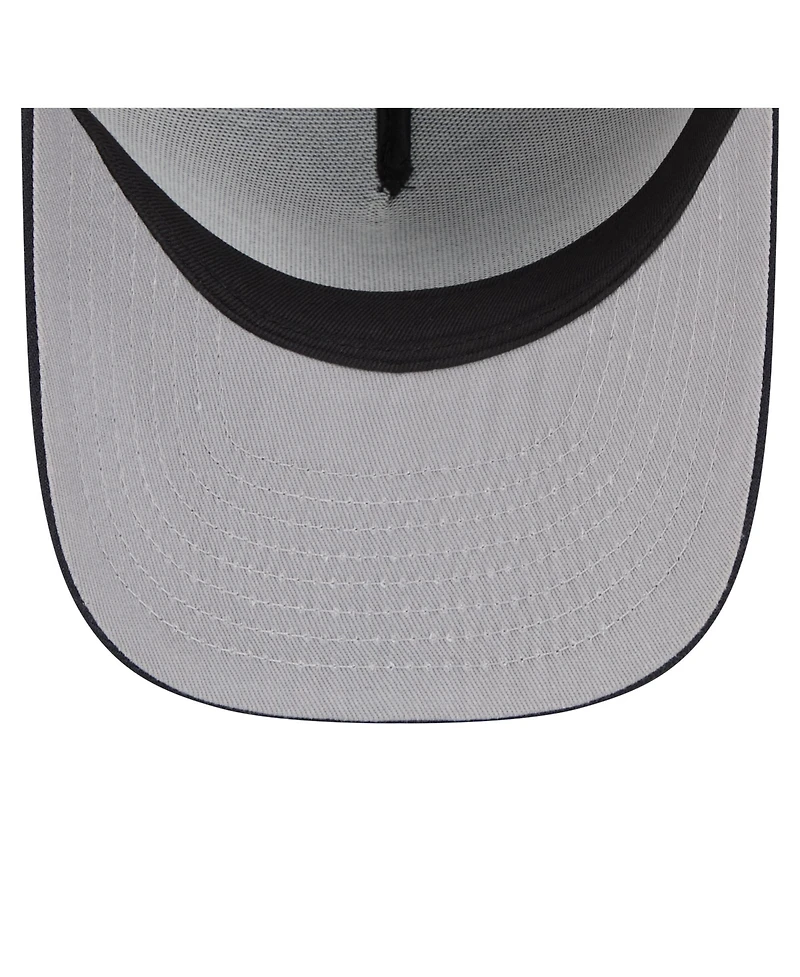 New Era Big Boys and Girls Navy New York Yankees Logo Fade A-Frame 9FIFTY Snapback Hat
